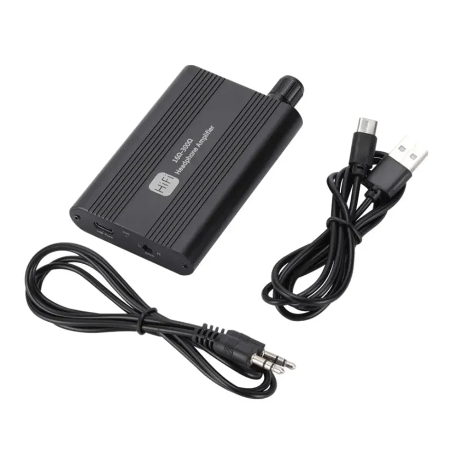 WvvMvv 16-300 ohm Headphone Amplifier 16-150 ohm HiFi Earphone Amplifier 3.5mm Jack Aux Portable Adjustable Audio Amp
