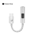 JCALLY JM6 Pro2 Headphone Amplifier USB-C to 3.5mm Adapter Cable CX31993 DAC and MAX97220 Op-Amp Chip 32bit/384kHz HiFi Audio