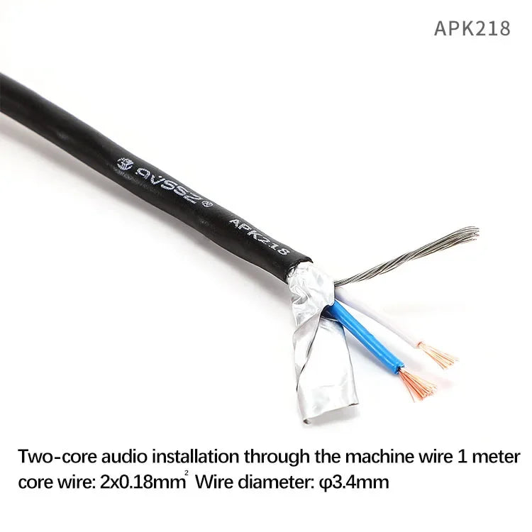 Microphone Audio Cable HIFI Balanced XLR Dual Core Shielded Cable Electronic Organ Guitar Mixer Noise Cancelling Signal Cable